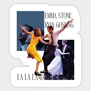 la la land movie Sticker